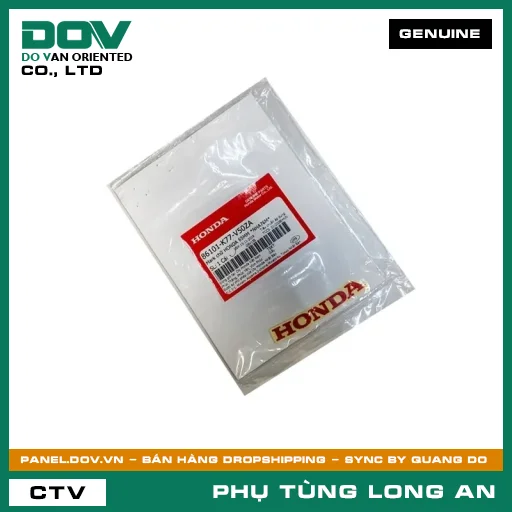 MARK CHỮ HONDA 65MM *NHA76M* HONDA SH 125/160 — 86101K77V50ZA