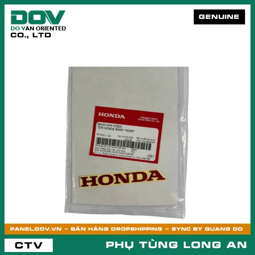 TEM HONDA 85MM *R340* HONDA — 86103K44V30ZA