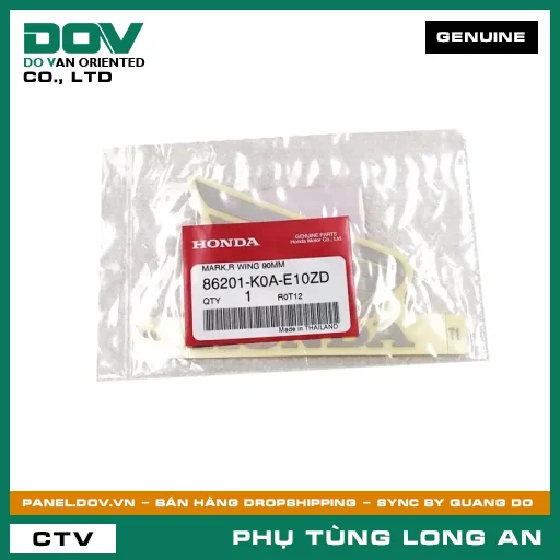 TEM CÁNH CHIM PHẢI 90MM HONDA CB300R — 86201K0AE10ZD
