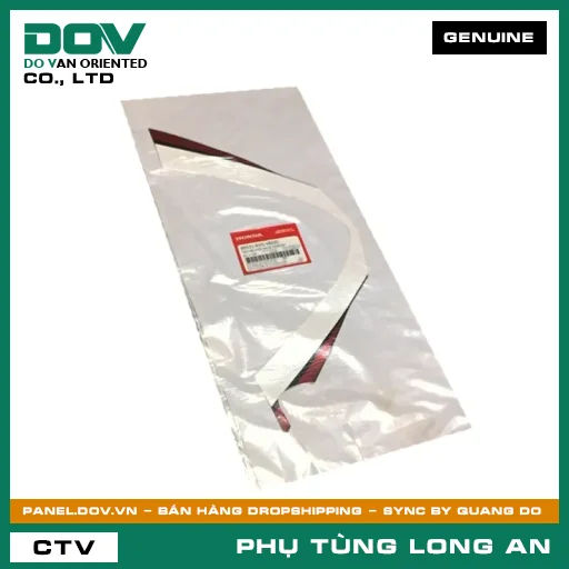 TEM NẮP TRƯỚC TAY LÁI *NHB35K* HONDA — 86531KVGV80ZC