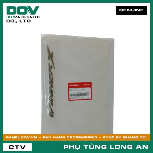 LOGO CHỮ WINNER X *NHA76* HONDA WINNER X — 86640K56V60ZA