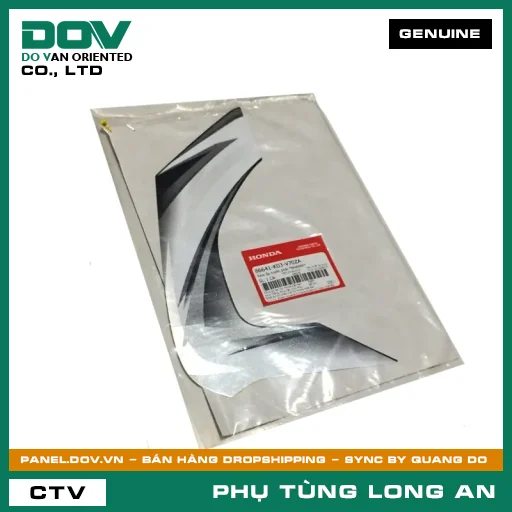 TEM ỐP TRƯỚC PHẢI *NHA96P* HONDA WAVE RSX 110 — 86641K03V70ZA