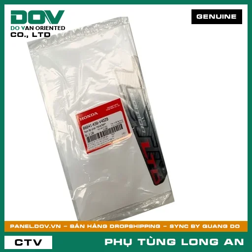 TEM ỐP PHẢI *NHA76M* HONDA  — 86641K56V40ZB