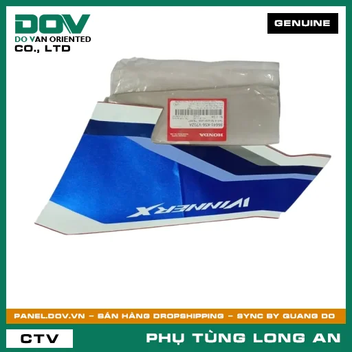 TEM A ỐP SƯỜN PHẢI  *R389* HONDA WINNER X — 86641K56V70ZA