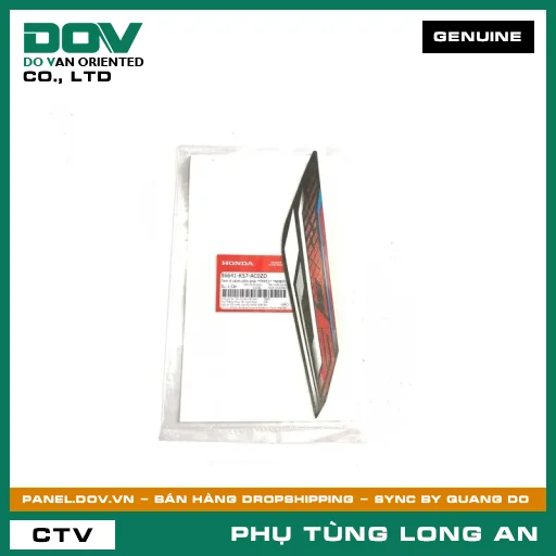TEM A CÁNH YẾM PHẢI *TYPE1* *NHB25* HONDA BLADE 110 — 86641K57AC0ZD
