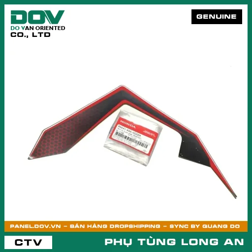 TEM ỐP TRƯỚC PHẢI *NHA76M* HONDA — 86641K66VG0ZA