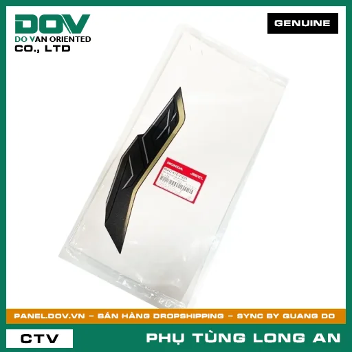 TEM ỐP TRƯỚC TRÁI A *TYPE1* HONDA AIR BLADE 125/150 — 86642K1GV10ZA
