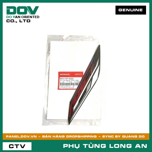 TEM A CÁNH YẾM TRÁI *TYPE2* *R340* HONDA BLADE 110 — 86642K57AC0ZC