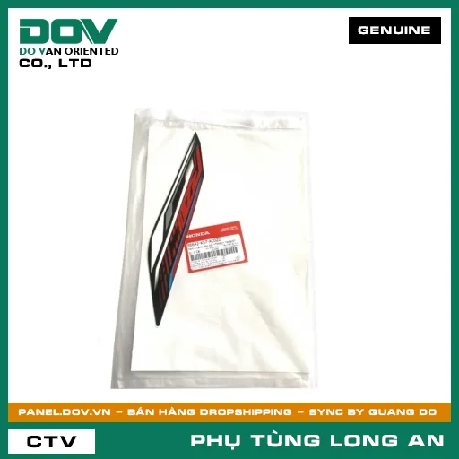 TEM A CÁNH YẾM TRÁI *TYPE1* *NHB25* HONDA BLADE 110 — 86642K57AC0ZD