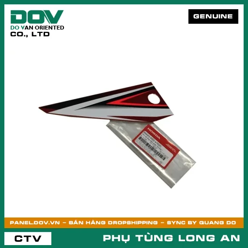 TEM ỐP ỐNG YẾM PHẢI *R340C* HONDA WAVE RSX 110 — 86643K03V70ZC