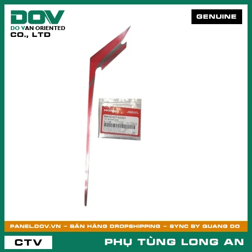 TEM ỐP TRƯỚC PHẢI HONDA — 86643K27630ZA