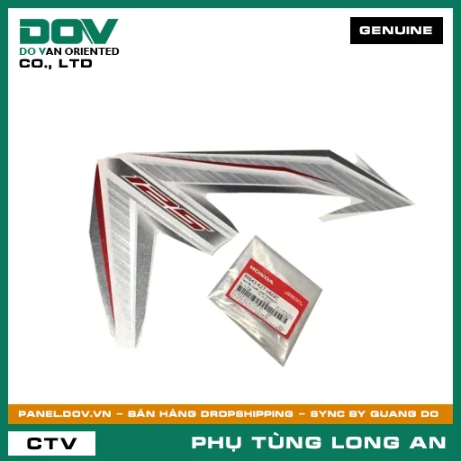 TEM ỐP TRƯỚC PHẢI*NHA62X* HONDA AIR BLADE 125 — 86643K27V60ZC