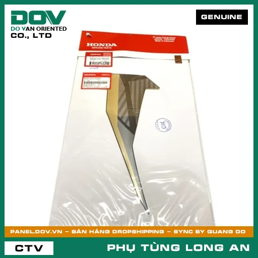 TEM ỐP TRƯỚC TRÁI A *TYPE1* HONDA  — 86643K2VN50ZB