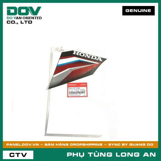 TEM B CÁNH YẾM PHẢI *TYPE2* *R340* HONDA BLADE 110 — 86643K57AC0ZC