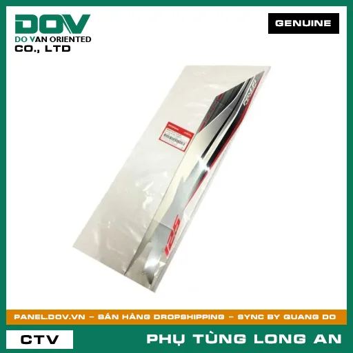 TEM ỐP SƯỜN PHẢI *NHA62M* HONDA FUTURE 125 — 86643KYZG00ZA