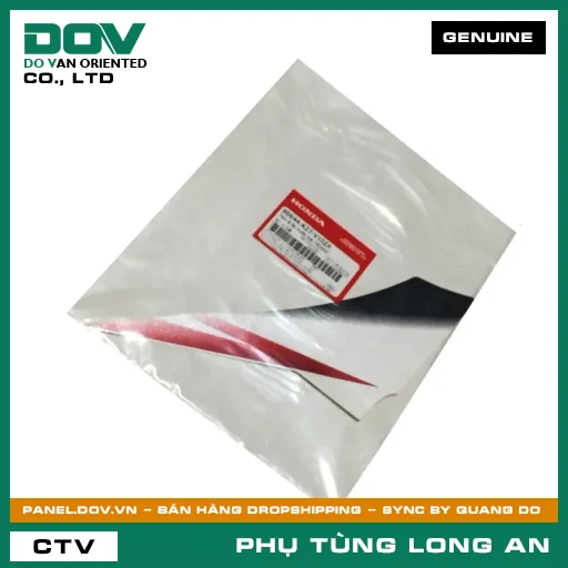 TEM B ỐP TRƯỚC TRÁI *R340X* HONDA AIR BLADE 125 — 86644K27V10ZA