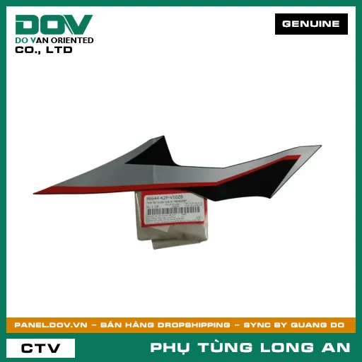 TEM ỐP TRƯỚC TRÁI B *NHB25B* HONDA WINNER X — 86644K2PV10ZB