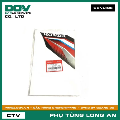 TEM B CÁNH YẾM TRÁI *TYPE1* *NHB25* HONDA BLADE 110 — 86644K57AC0ZD