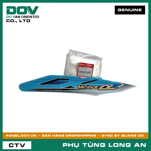 TEM ỐP SƯỜN PHẢI *B203* HONDA WAVE ALPHA 110 — 86644K89V00ZB