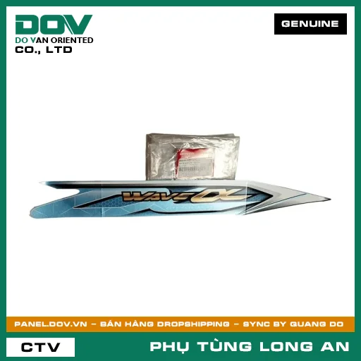 TEM ỐP SƯỜN PHẢI *B203M* HONDA WAVE ALPHA 110 — 86644K89V20ZB