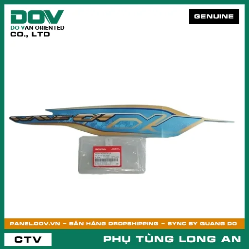 TEM ỐP SƯỜN PHẢI *B203* HONDA WAVE ALPHA 110 — 86644K89V50ZB