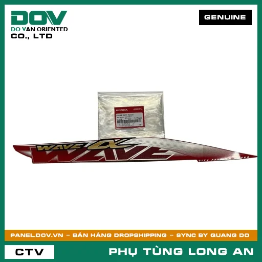 TEM ỐP SƯỜN PHẢI*R263* HONDA — 86644KWYA30ZE