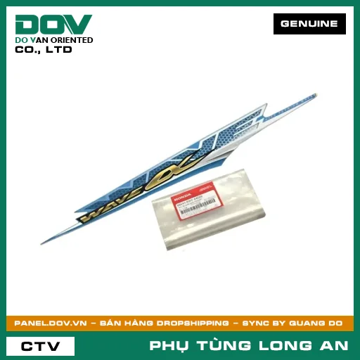 TEM ỐP SƯỜN PHẢI *B203M* HONDA — 86644KWYA40ZB