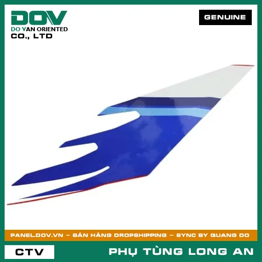 TEM ỐP GIỮA PHẢI B *TYPE1* HONDA CBR150R — 86645K45NZ0ZA