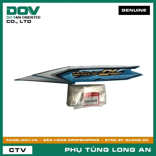 TEM ỐP SƯỜN TRÁI *B203M* HONDA WAVE ALPHA 110 — 86645K89V20ZB