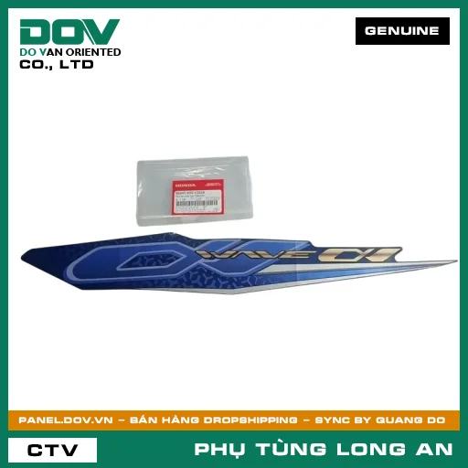 TEM ỐP SƯỜN TRÁI *PB421M* HONDA WAVE ALPHA 110 — 86645K89V30ZA