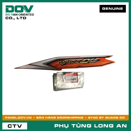 TEM ỐP SƯỜN TRÁI *YR322C* HONDA WAVE ALPHA 110 — 86645K89V40ZA