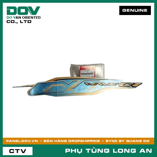 TEM ỐP SƯỜN TRÁI *B203* HONDA WAVE ALPHA 110 — 86645K89V50ZB