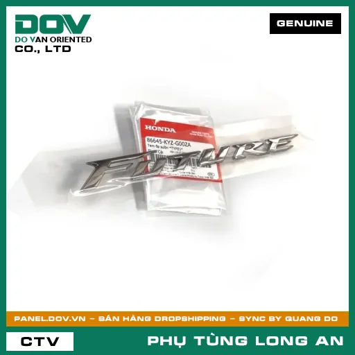 TEM ỐP SƯỜN *TYPE1* HONDA FUTURE 125 — 86645KYZG00ZA