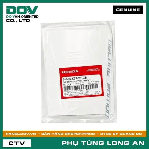 CHỮ DELUXE EDITION *R340X* HONDA AIR BLADE 125 — 86646K27V10ZB