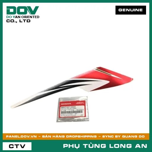 TEM A ỐP SƯỜN PHẢI *R340X* HONDA AIR BLADE 125 — 86647K27V00ZA