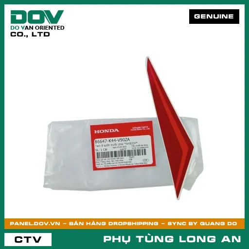 TEM B SƯỜN TRƯỚC PHẢI *NHB35P* HONDA  — 86647K44V90ZA