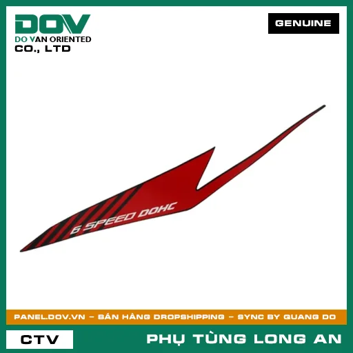 TEM C ỐP TRUNG TÂM PHẢI *TYPE1* HONDA  — 86647K45A20ZA