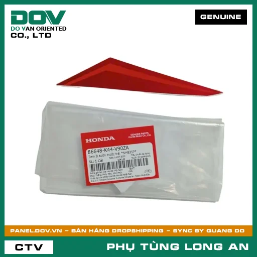 TEM B SƯỜN TRƯỚC TRÁI *NHB35P* HONDA  — 86648K44V90ZA