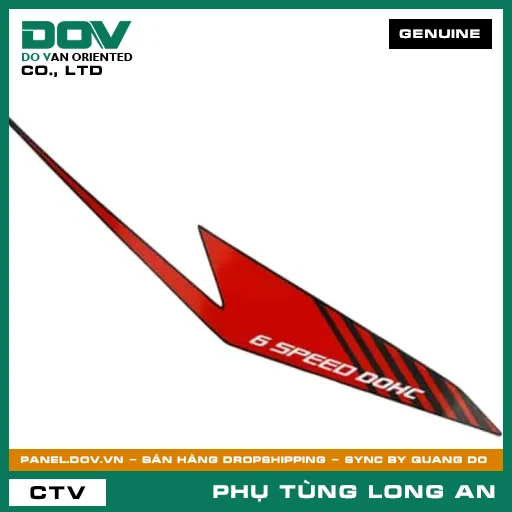 TEM C ỐP TRUNG TÂM TRÁI *TYPE1* HONDA  — 86648K45A20ZA