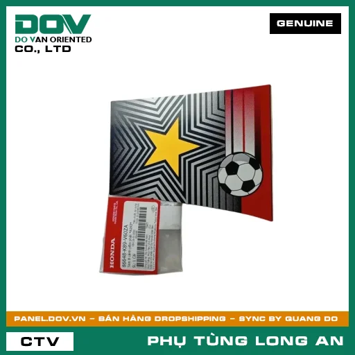 TEM B CÁNH YẾM PHẢI *R263* HONDA WAVE ALPHA 110 — 86648K89V60ZA