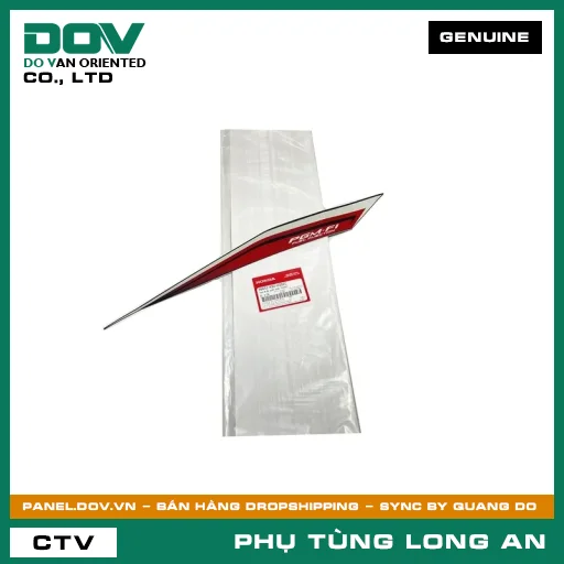 TEM B ỐP SƯỜN PHẢI *R340* HONDA  — 86651K90VG0ZC
