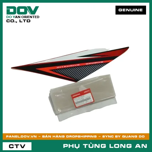 TEM ỐP CỐP TRÁI *R340C* HONDA  — 86651KYL860ZB