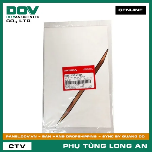 TEM ỐP SÀN A BÊN TRÁI *TYPE1* HONDA AIR BLADE 125/150 — 86652K1FV10ZA
