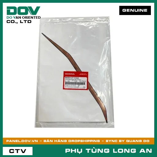 TEM ỐP SÀN B BÊN PHẢI *TYPE1* HONDA AIR BLADE 125/150 — 86658K1FV10ZA