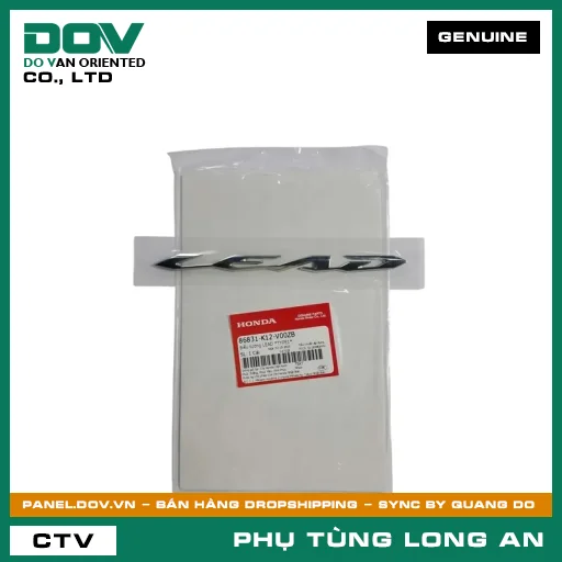 BIỂU TƯỢNG LEAD *TYPE1* HONDA LEAD 125 — 86831K12V00ZB