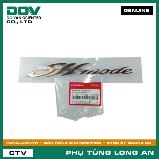 TEM ỐP SƯỜN *TYPE2* HONDA SH MODE — 86831K29910ZA
