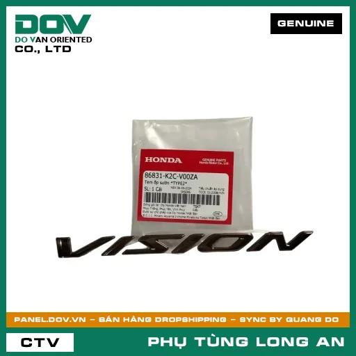 TEM ỐP SƯỜN *TYPE2* HONDA VISION 110 — 86831K2CV00ZA