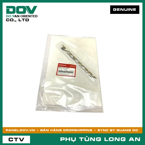 TEM ỐP SƯỜN *TYPE1* HONDA VISION 110 — 86831K44V00ZA