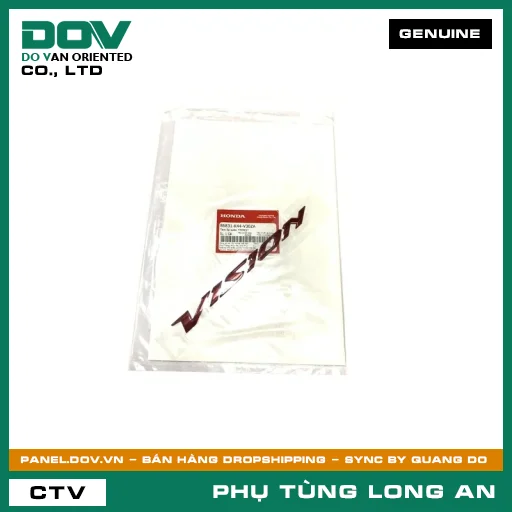 TEM ỐP SƯỜN *TYPE1* HONDA — 86831K44V30ZA