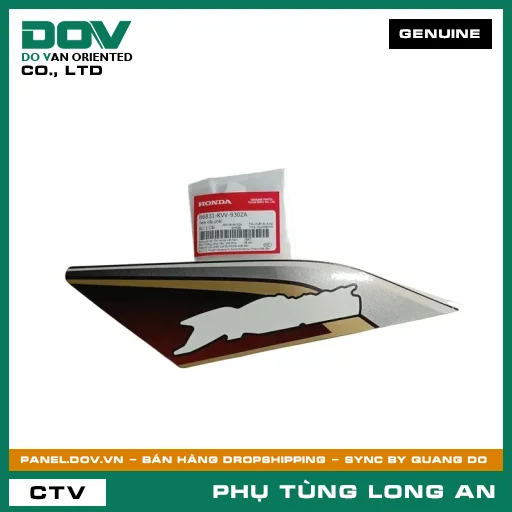 TEM CỐP PHẢI HONDA — 86831KVV930ZA